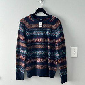 100% Lambswool Sweat JCREW NWT